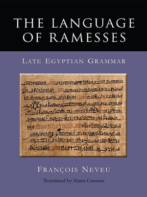 cover image of The Language of Ramesses